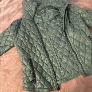 Michael Kors Quilted Jacket in Sage